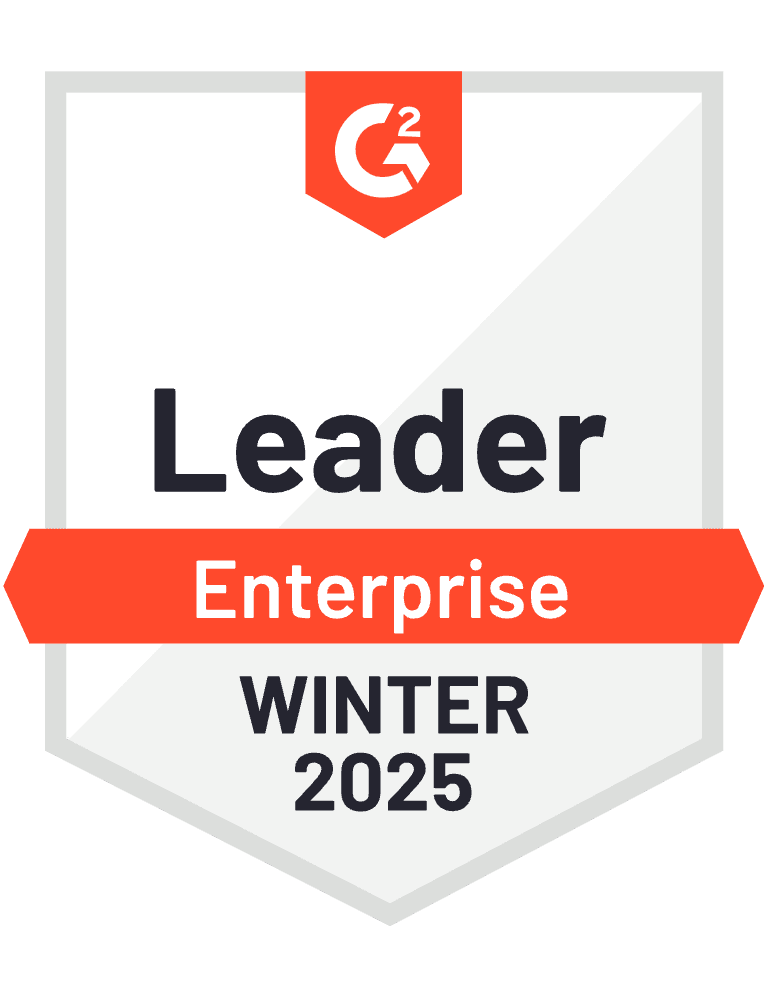 G2 Leader Mid-Market Winter 2025